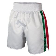 White Green & Red Boxing Shorts