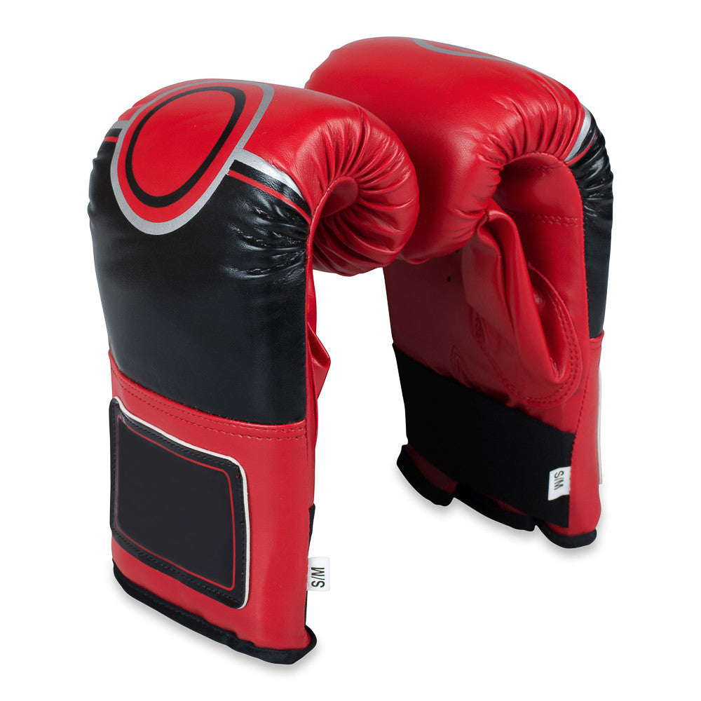 Red & Black Bag Mitts Gloves