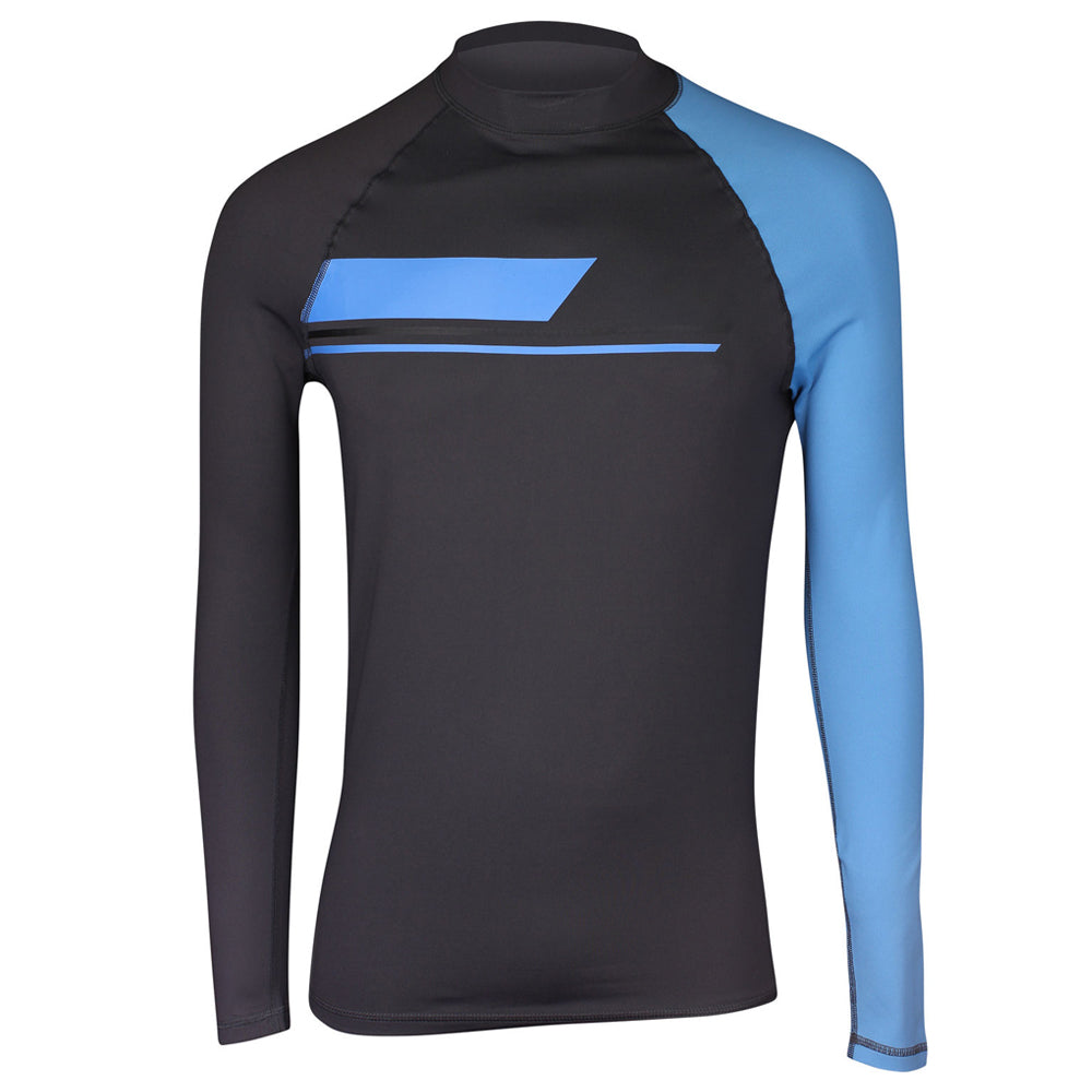 Black and Blue Color Rash Guards