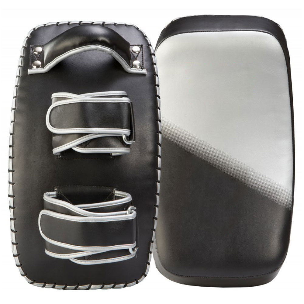 White & Black Design Thai Kick Pads