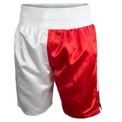 Red And White Boxing Shorts