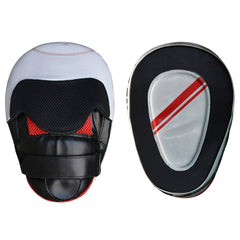 White & Black/Red Focus Mitts