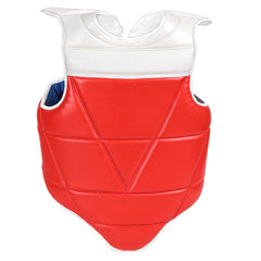 Red & White Chest Guard