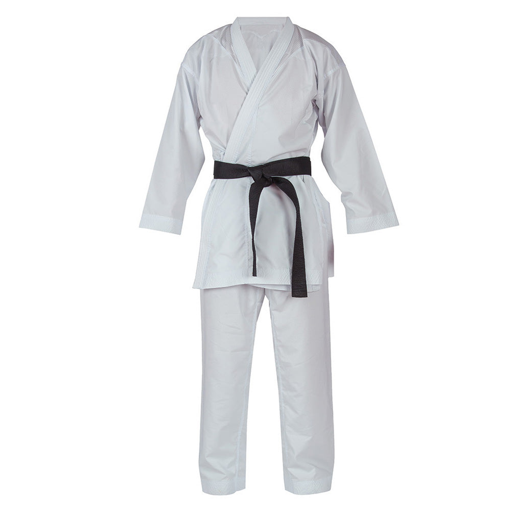 Black Bet & White Karate Uniform
