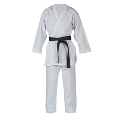Black Bet & White Karate Uniform