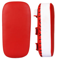 White & Red Thai Kick Pads