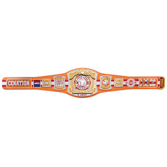 John Cena WWE Autographed 2025 Tampa Replica Title Belt