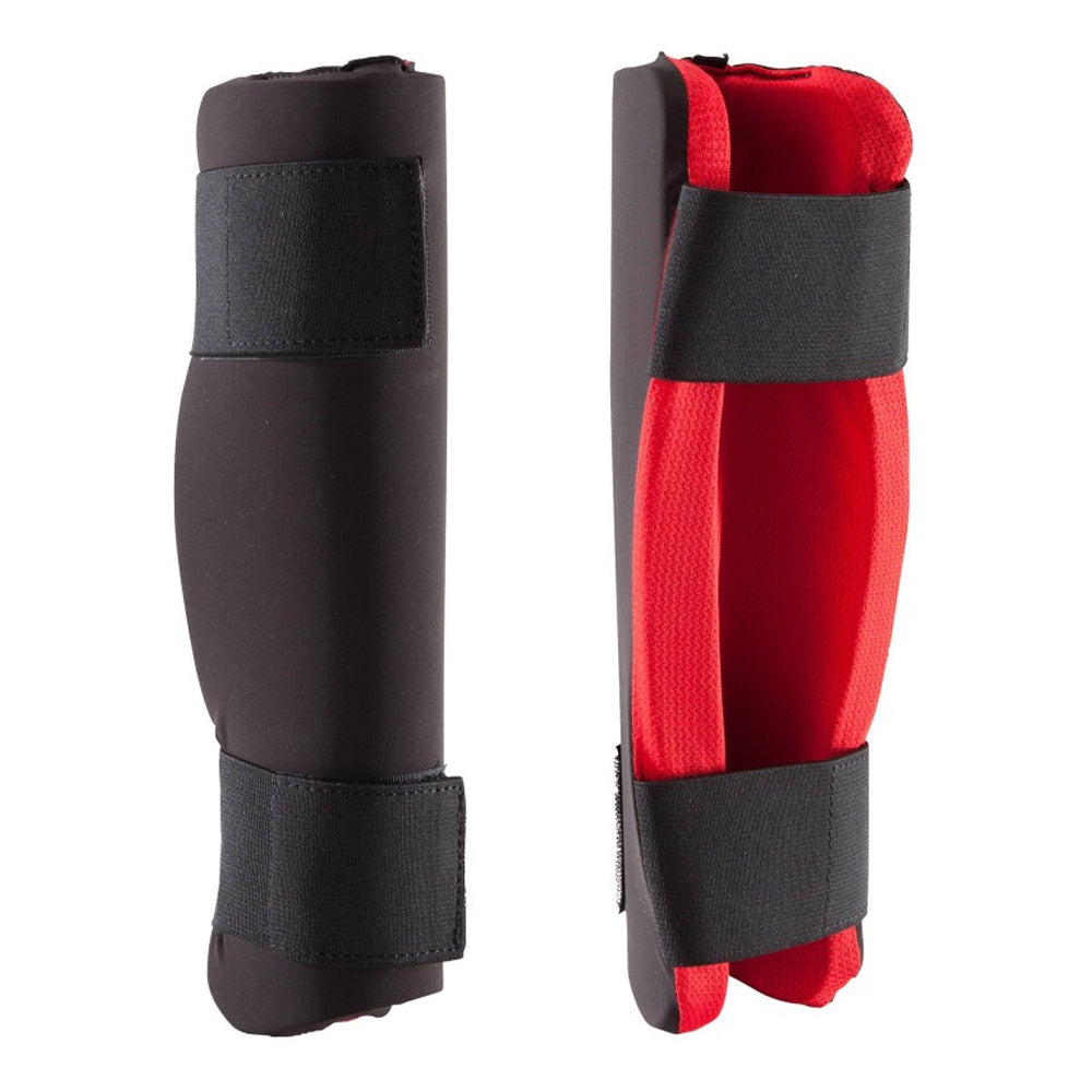 Black Red Shin Pad