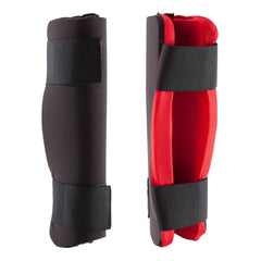 Black Red Shin Pad