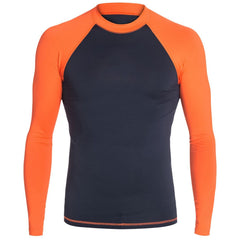 Orange and Black Rash Guards