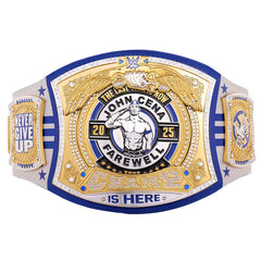 John Cena WWE Autographed 2025 Replica Title Belt