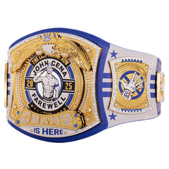 John Cena WWE Autographed 2025 Replica Title Belt
