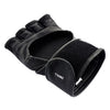 Black Artificial Leather MMA Gloves